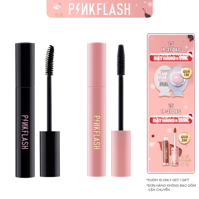 Mascara PINKFLASH Chải Mi Chống Thấm Nước Tiện Lợi Chất Lượng Cao 30g