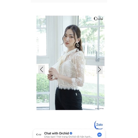 Pass áo ren orchid size S mặc 1 lần