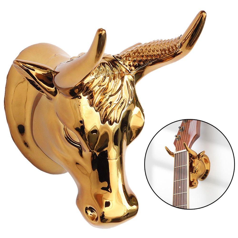 SHOUKEY Giá Đỡ Đàn Ukulele Hình Đầu Bò Độc Đáo