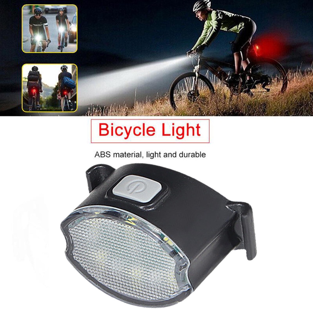 Mới Đèn Đuôi Xe Đạp Loại C Cảnh Báo Ban Đêm L4P9