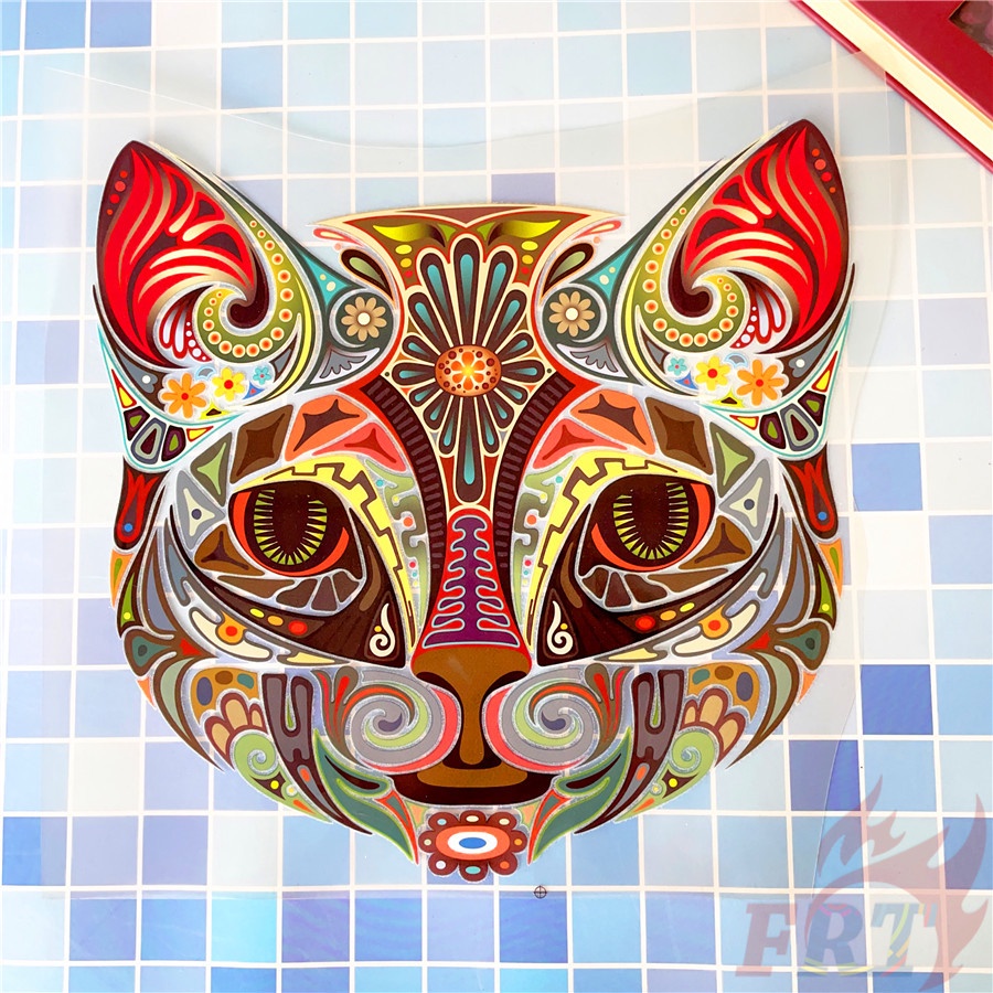 ✪ Miếng Dán Trang Trí Hình Mèo Đáng Yêu ✪ 1 Miếng Dán Trang Trí Bằng Nhựa Vinyl