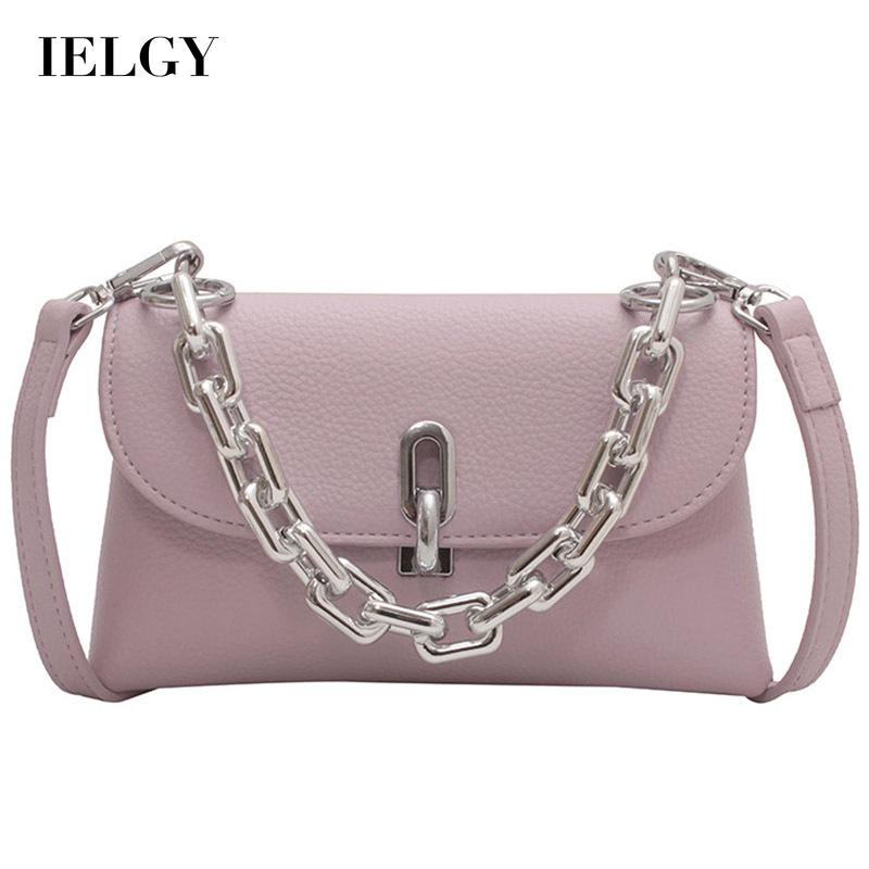 Túi đeo vai IELGY hình vuông cỡ nhỏ thời trang cho nữ