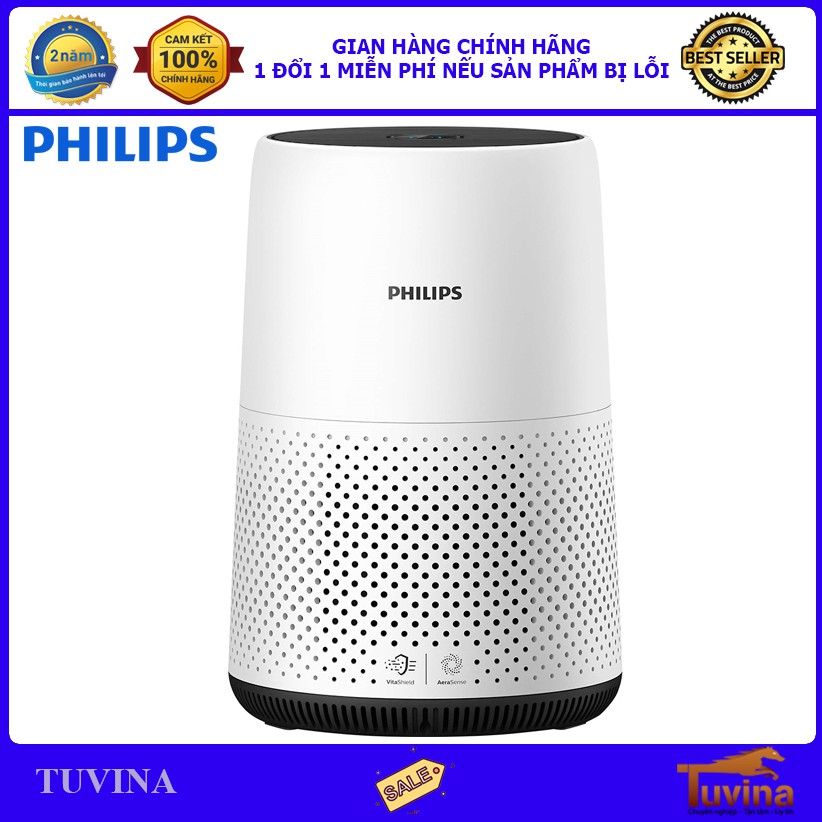 [Mã ELHASALE1TR giảm 5% đơn 3TR] Máy Lọc Không Khí Philips AC0820 - Hàng Chính Hãng (Bảo Hành Toàn Quốc 2 Năm)