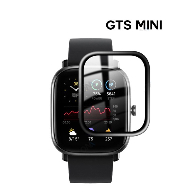 Miếng dán bảo vệ màn hình 3D PMMA cho Huami Amazfit GTS 2e GTS2 mini GTS3