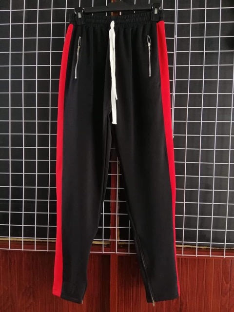 Quần thể thao trackpants 1 sọc phối zip cực ngầu | BigBuy360 - bigbuy360.vn