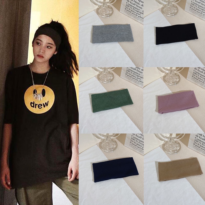 Băng đô thể thao dệt kim thời trang Hàn Quốc cá tính cho nữ