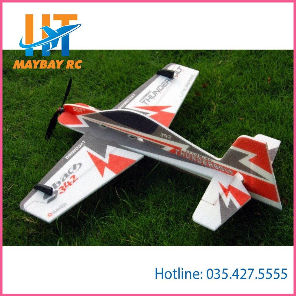 Kit máy bay mô hình 3d SBACH342 EPP 9MM