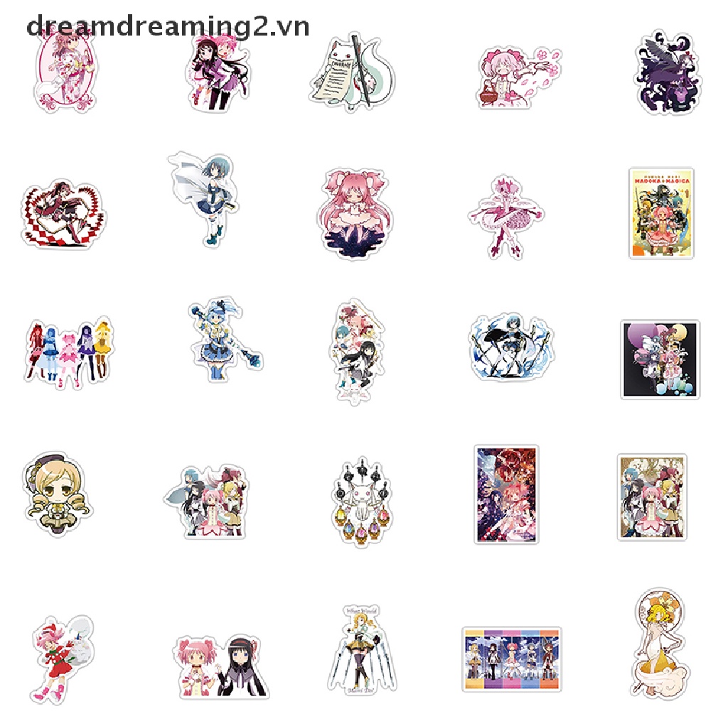 Set 50 Sticker Dán Trang Trí Sổ Tay Xinh Xắn