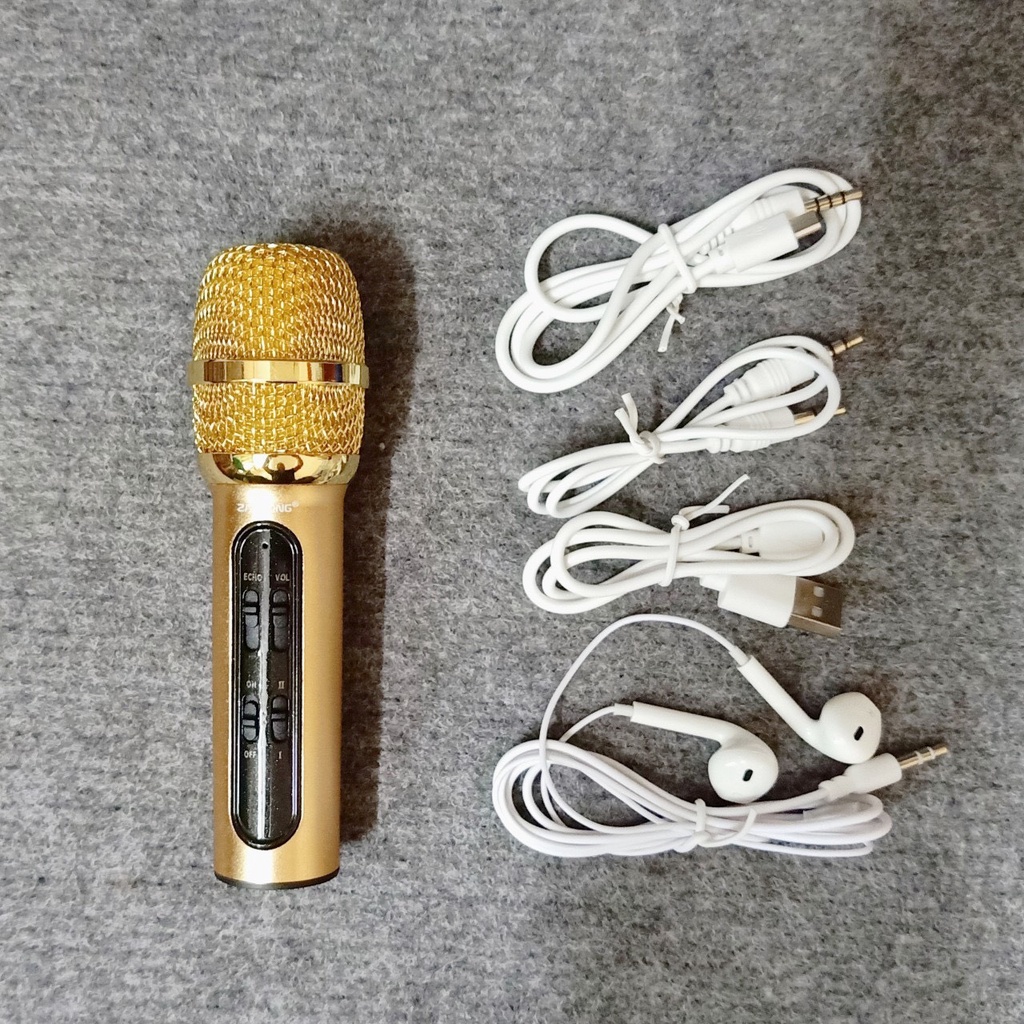 Micro Thu Âm C11 Hàng Loại 1. Chuyên Livestream, Thu Âm, Karaoke Giải Trí, Tặng Kèm Tai Nghe. Bảo Hành 12 Tháng