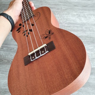 Mua Đàn ukulele concert tập chơi - Kèm bao da  đàn có khoá đúc không rỉ - Bảo hành 1 năm