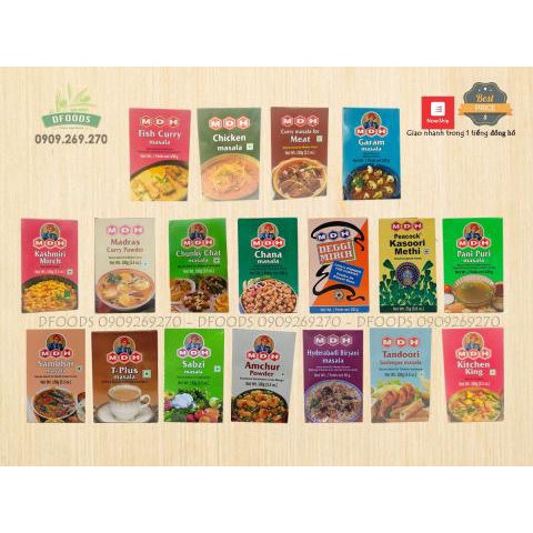 Bột Gia Vị Ấn Độ MDH 100g
