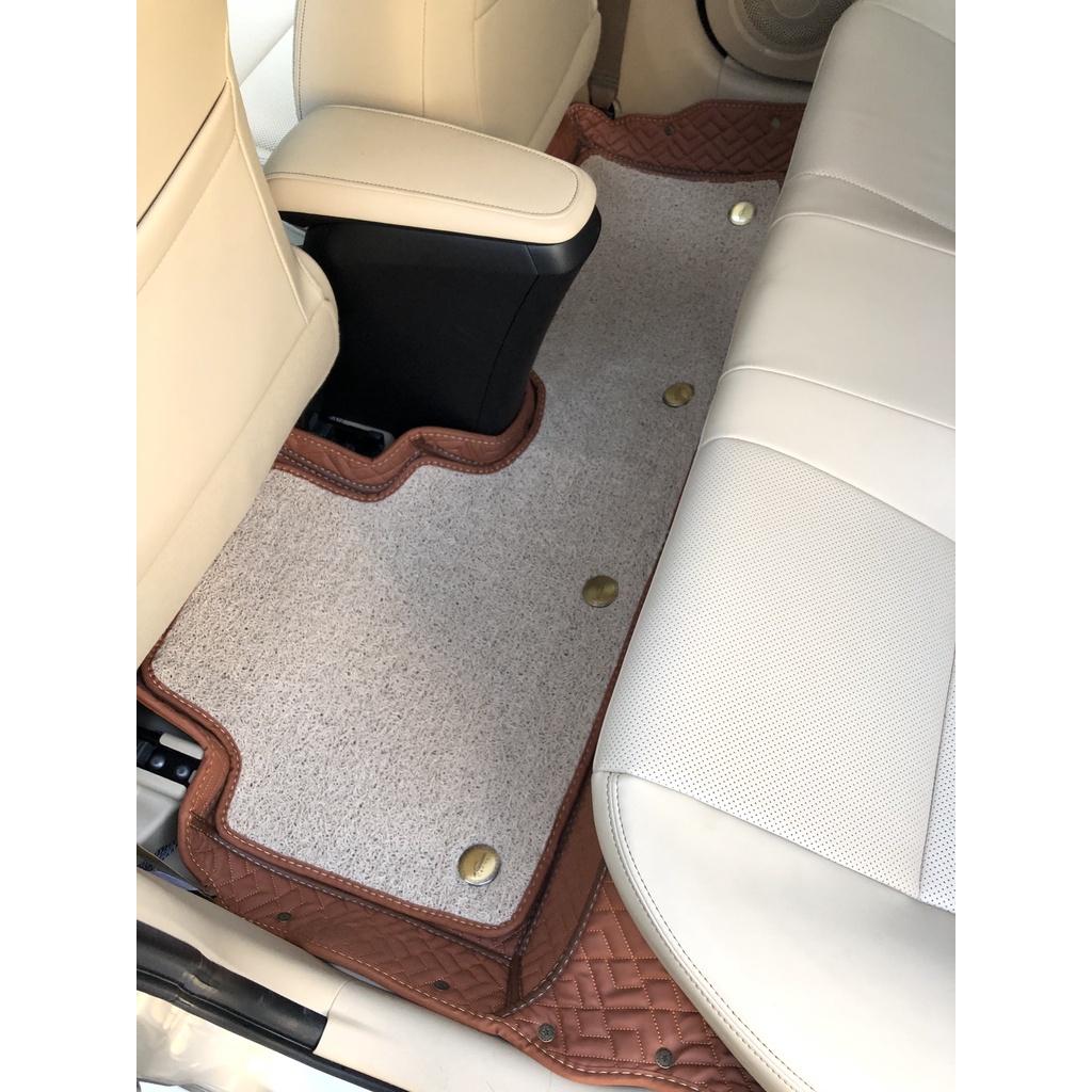 Thảm lót sàn ô tô 6D Toyota Vios 2009-2022 chống nước, không mùi, phủ kín 90% sàn xe