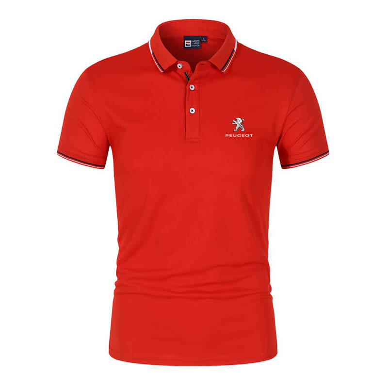 Peugeot Áo Thun Polo Nam Tay Ngắn M-4Xl 0086