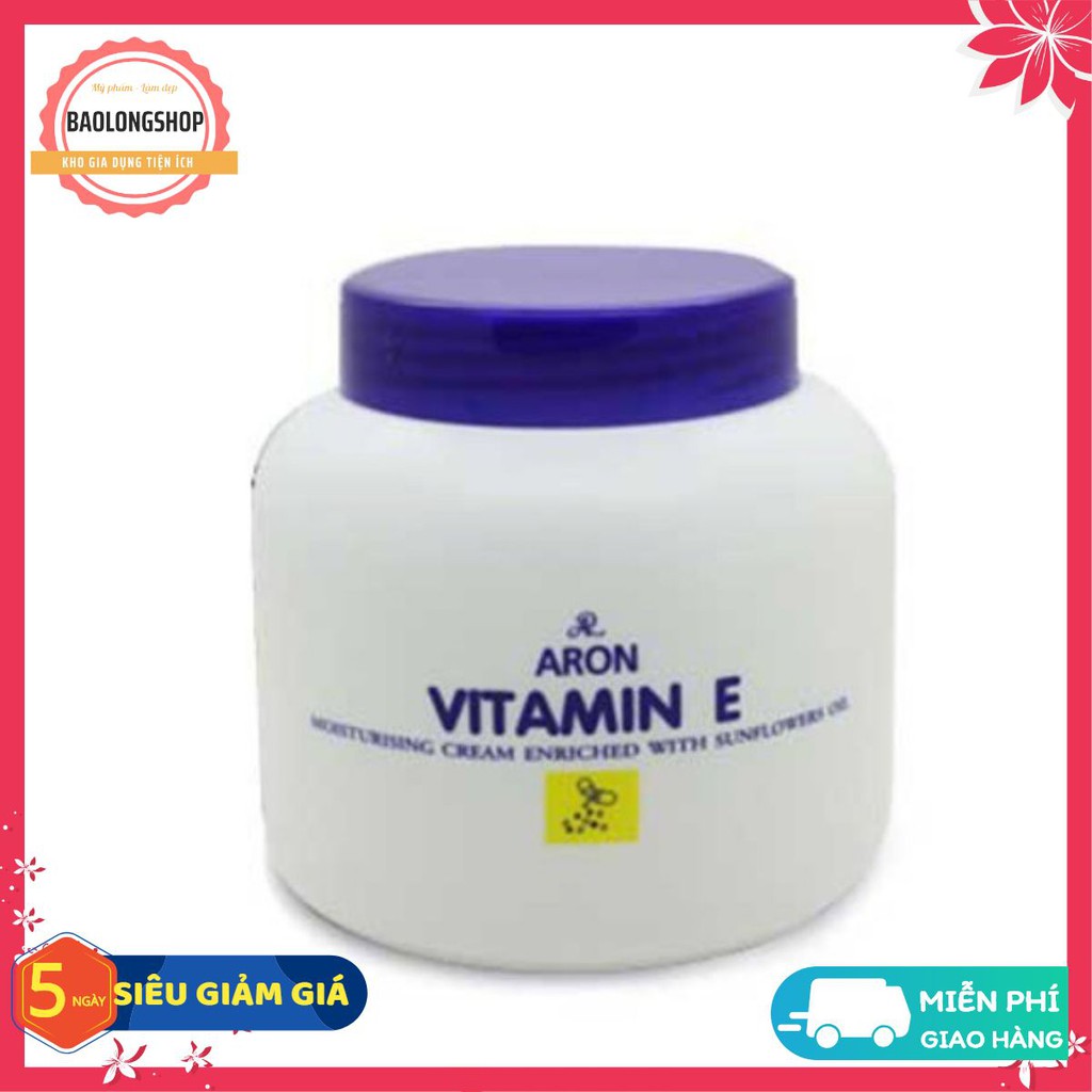 Kem dưỡng da Vitamin E Aeron Thái Lan 200ml