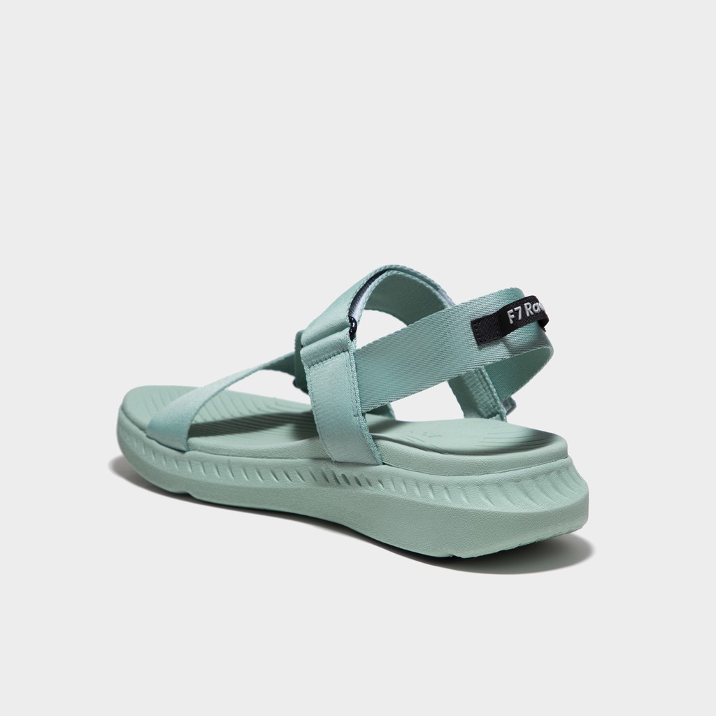 Giày Sandals Unisex Shondo F7 Racing Đế Xanh Ngọc Phối Xanh Đậm Quai Xanh Ngọc F7R3232