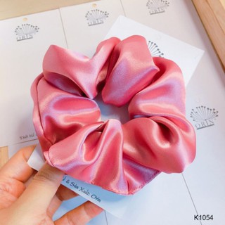 BUỘC TÓC - CỘT TÓC VẢI SCRUNCHIES SIÊU PHỒNG