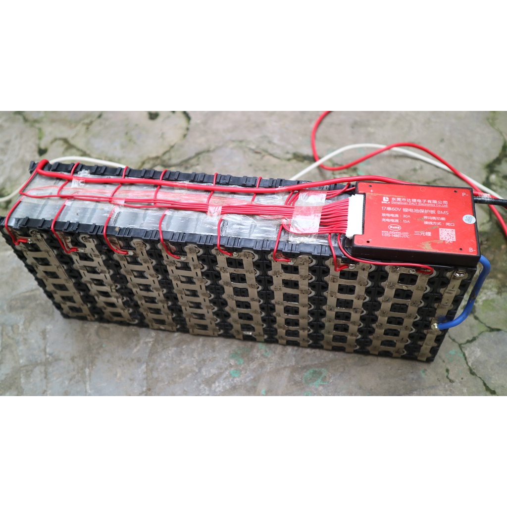 Pin xe điện 60V 20Ah - Dùng cho xe điện các dòng thay thế cho ac quy chì