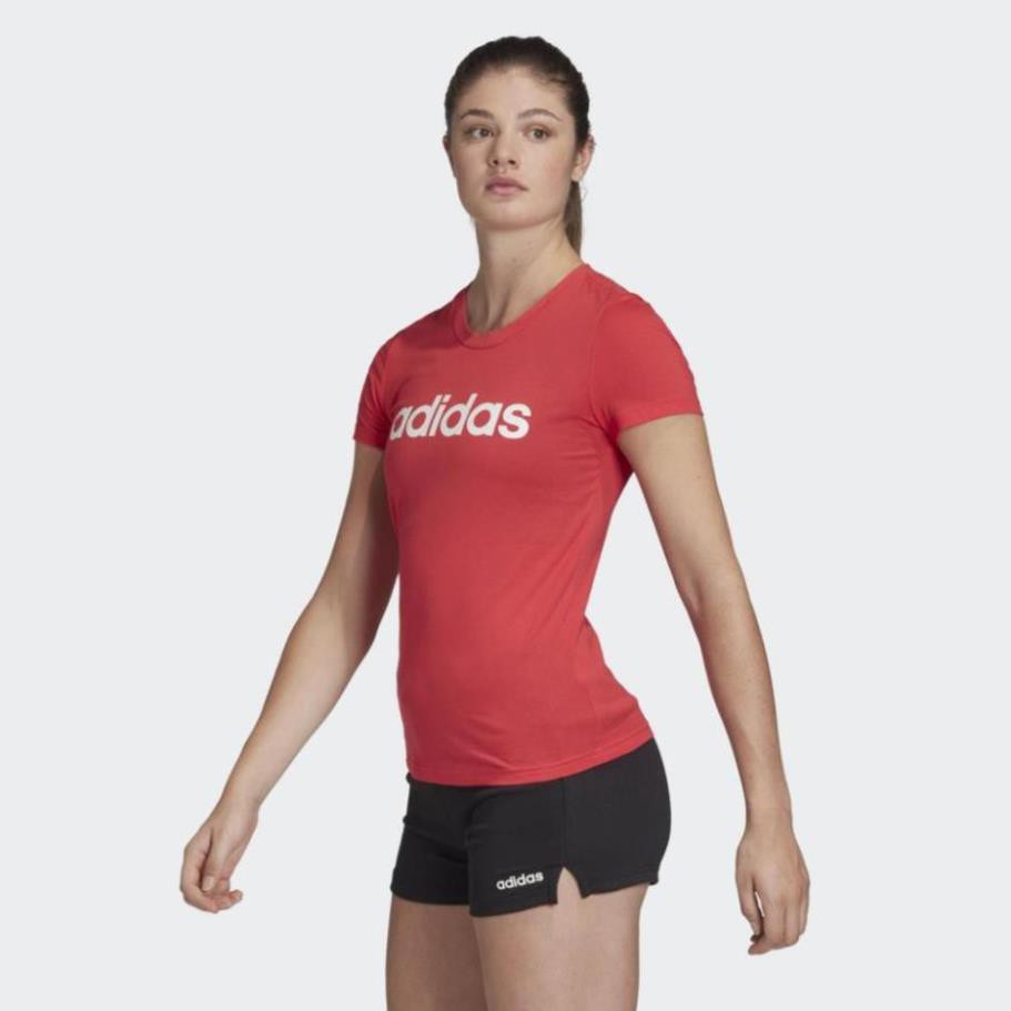 Áo phông adidas NOT SPORTS SPECIFIC Essentials Linear Nữ Màu hồng FM6427 New 2021 * 💝  ཾ