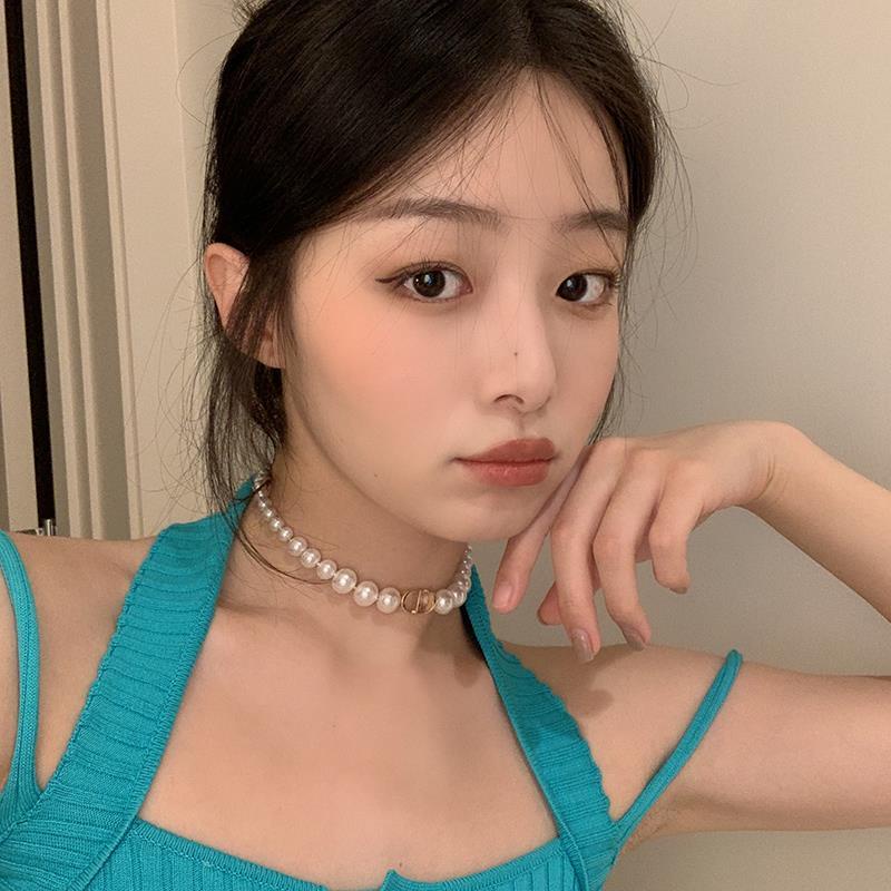 Dây Chuyền Ngọc Trai Cao Cấp Phong Cách Mới Hợp Thời Trang Cho Nữ