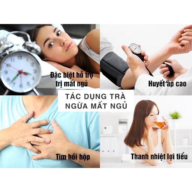 Trà ngủ ngon an thần ngủ sâu giấc hơn cải thiện tình trạng thức đêm | BigBuy360 - bigbuy360.vn