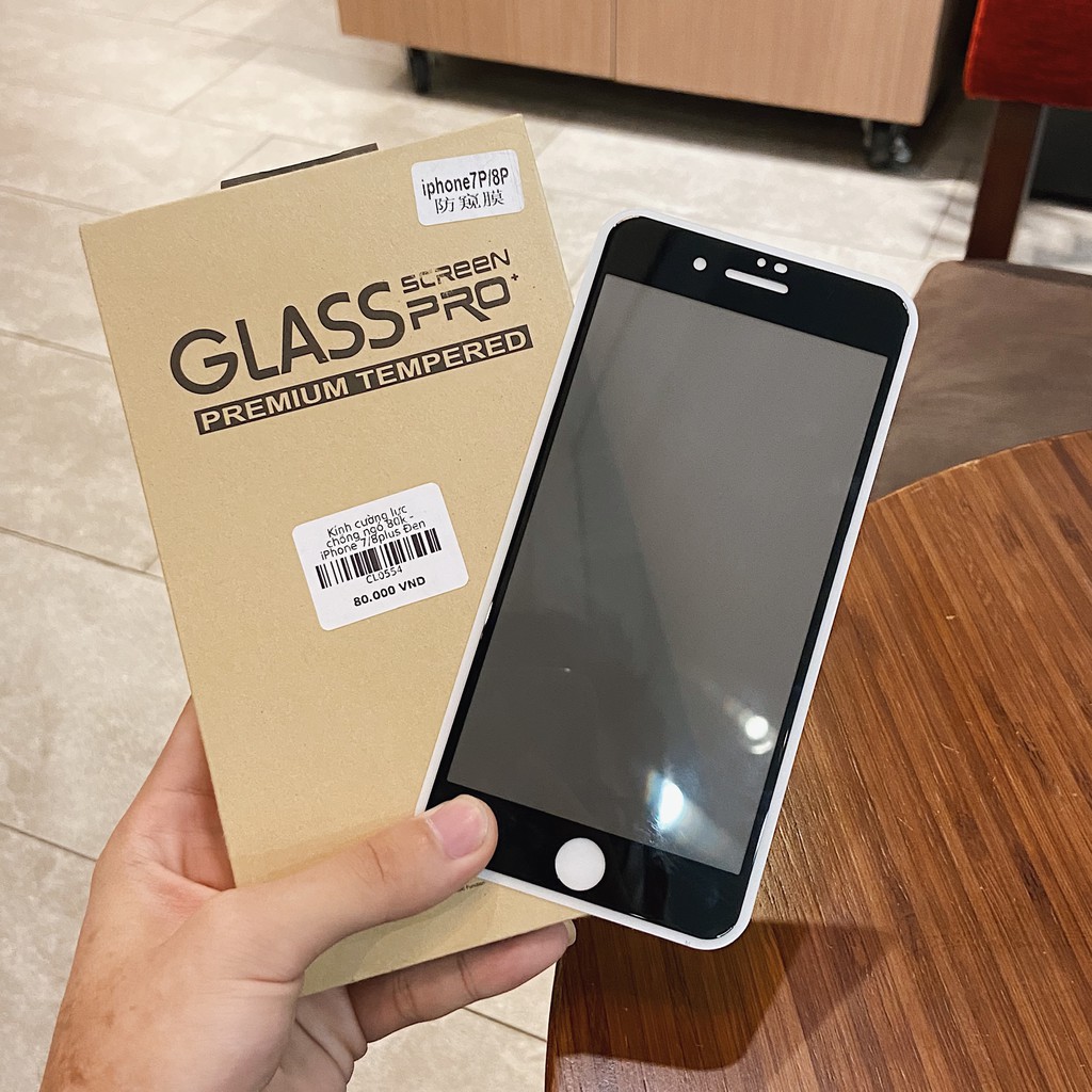 Cường lực Onion chống nhìn trộm full màn Glass Pro dành cho iPhone 11 Pro Max 7 8 Plus X XsMax XR