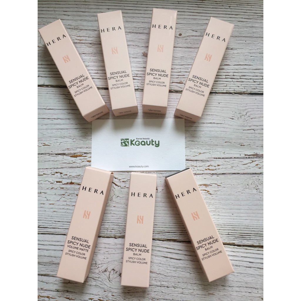 Son bóng dưỡng Hera Sensual Spicy Nude Balm