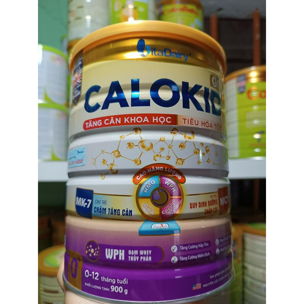 Sữa CALOKID GOLD Mẫu Mới Số 0+ (0-12 tháng)