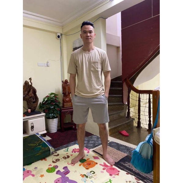 Bộ mặc nhà UNIQLO Airism nam 424056, 426529, 438335