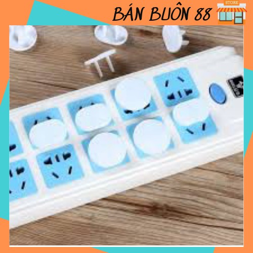 Set 20 nút bịt ổ điện 2 chân 3 chân cao cấp chống giật nhỏ gọn chắc chắn bảo vệ an toàn cho bé 2245