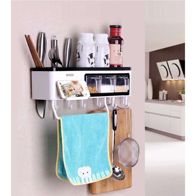 Hộp đựng gia vị dán tường Ecoco,,,