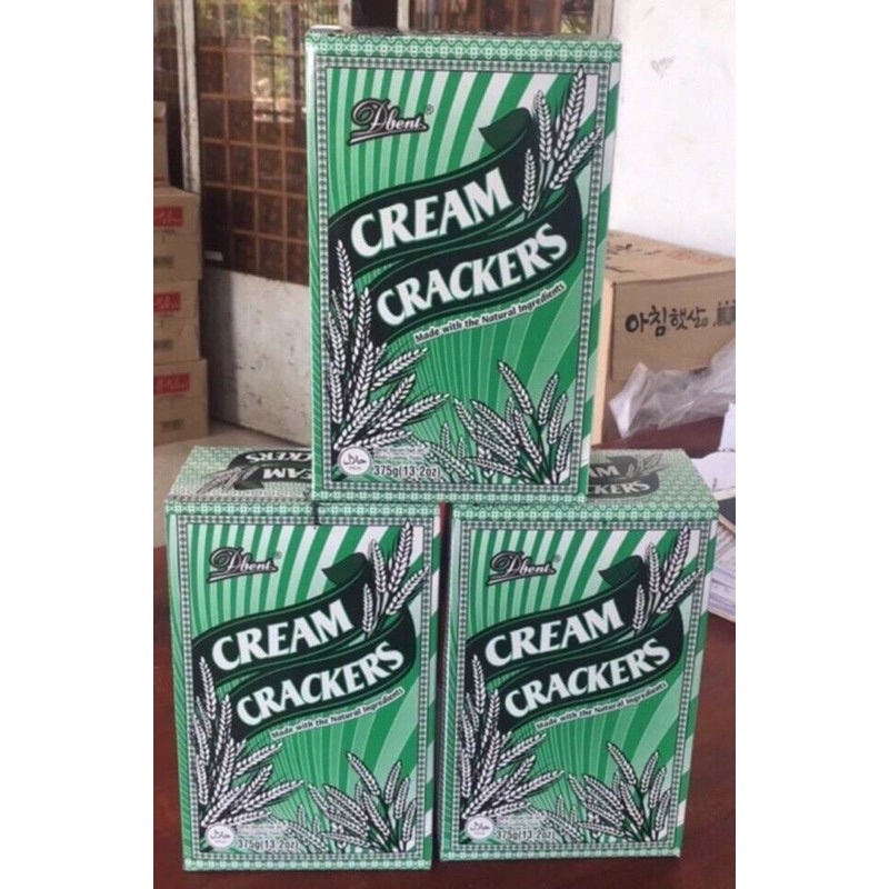 BÁNH LÚA LẠT ĐBENR CREAM CRACKERS HỘP 375gr