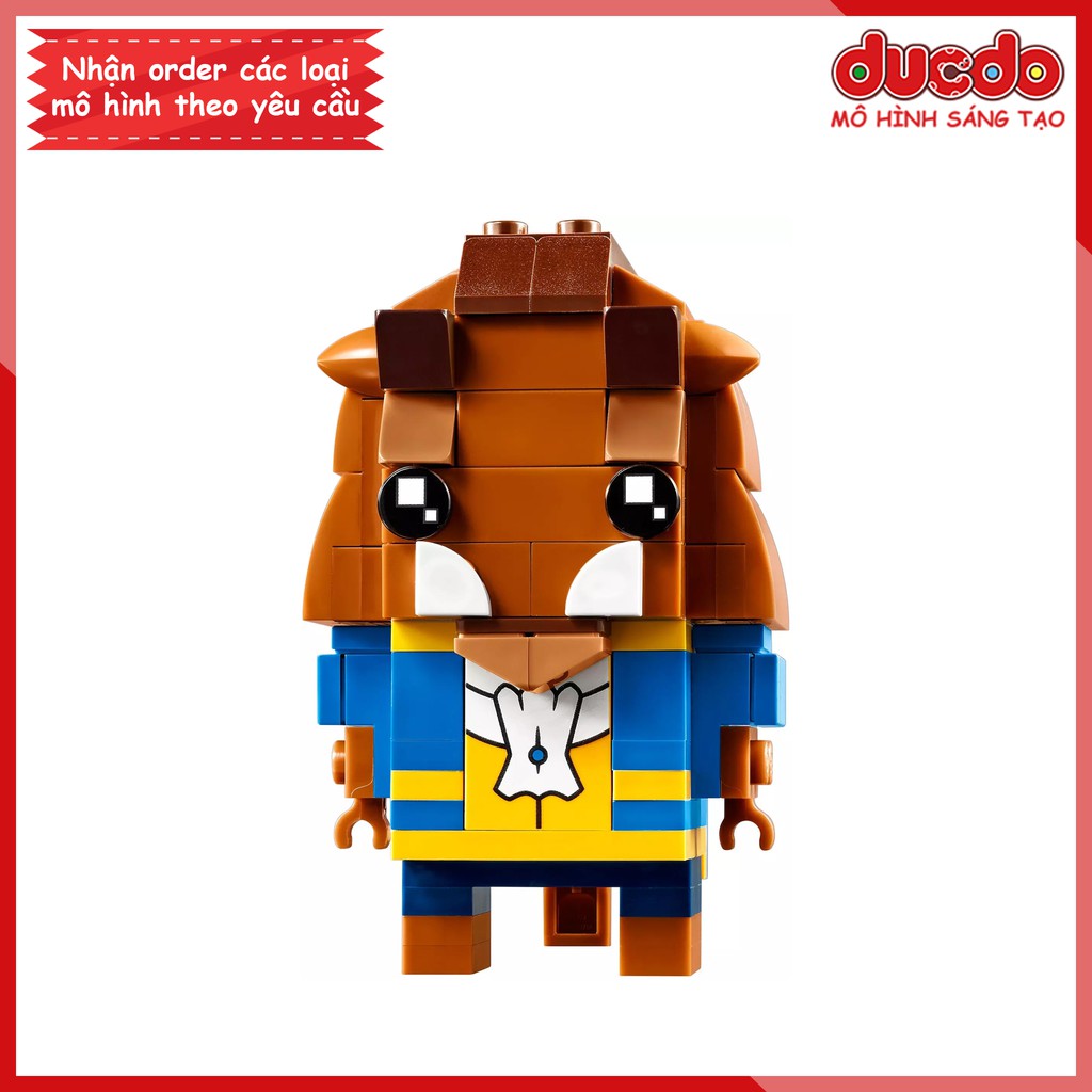 BELA 10770 10771 10772 10773 Lắp ghép Brick Headz - Đồ chơi Mini Minifigures BrickHeadz LEPIN 41593  41594 41595 41596