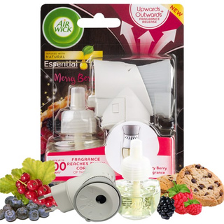 Trái cây rừng. bộ cắm điện khuếch tán tinh dầu tự động air wick merry berry 19ml, thơm phòng