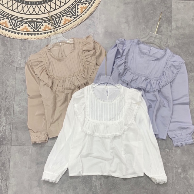 Áo BBD lụa bèo ngực siêu xinh AK1753 - NhiNhi Shop