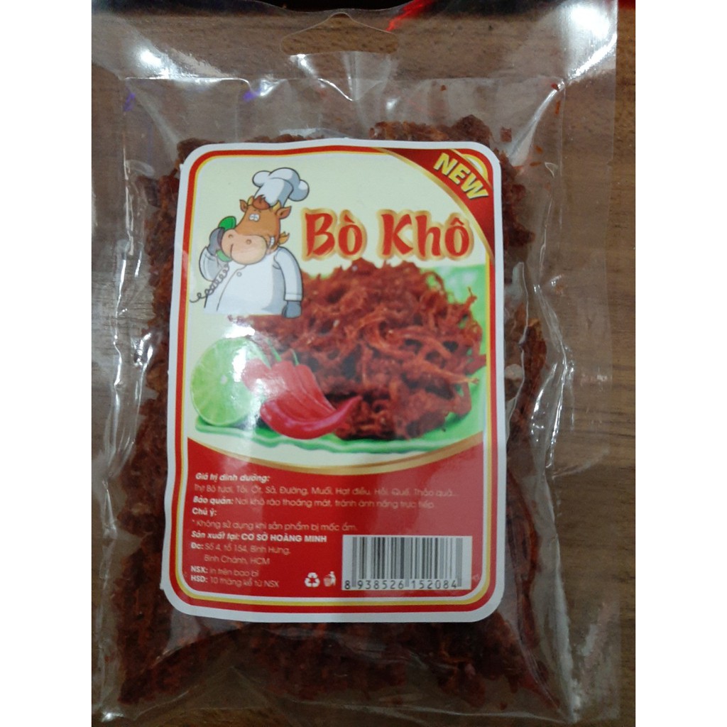 Bò Khô Sợi Thượng Hạng – Gói 100 Gr