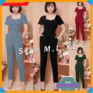 Đồ Bay Dễ Thương 🌸FREESHIP🌸 Jumpsuit dài cúp ngực tay con xinh xắn TJ965