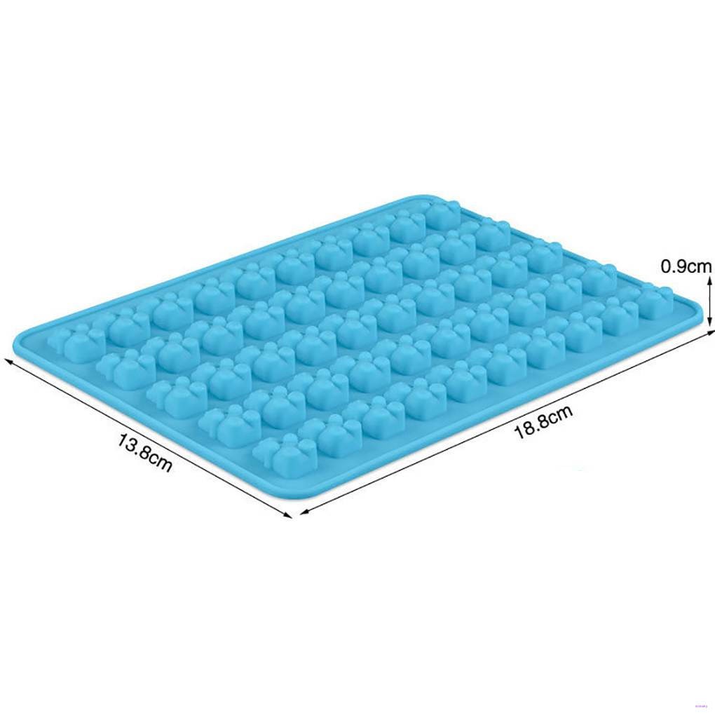 Khuôn Silicone Làm Đá 50 Ô Hình Động Vật