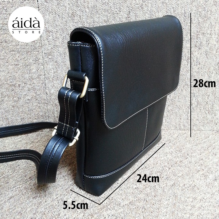 (Video) BH 12 tháng - Túi đeo chéo da PU cao cấp TD01 | BigBuy360 - bigbuy360.vn