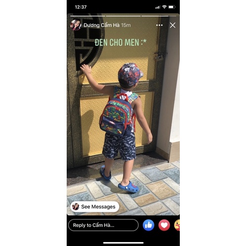 Balo Smiggle mẫu giáo