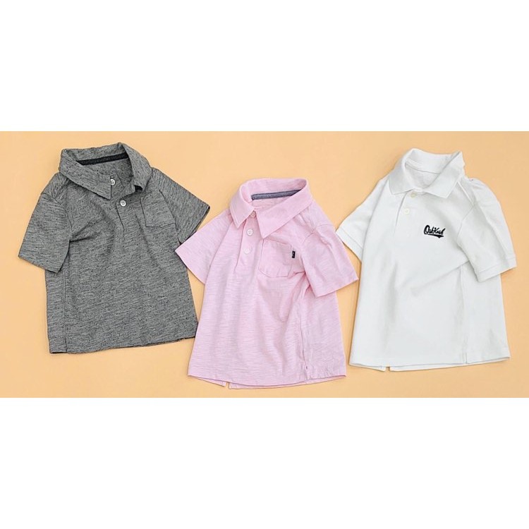 Set 2 áo polo bé trai Oshkosh