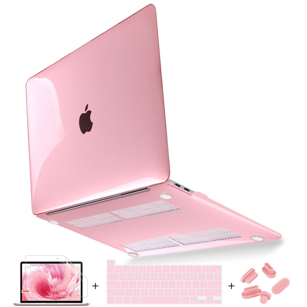 Ốp Nhựa Cứng Trong Suốt Bảo Vệ Bàn Phím Và Màn Hình Cảm Ứng Cho compatible for Macbook Fro Pro 13 A2289 A2251 A2338 M1 A1502 A1425 A1278 Pro 13 A1708