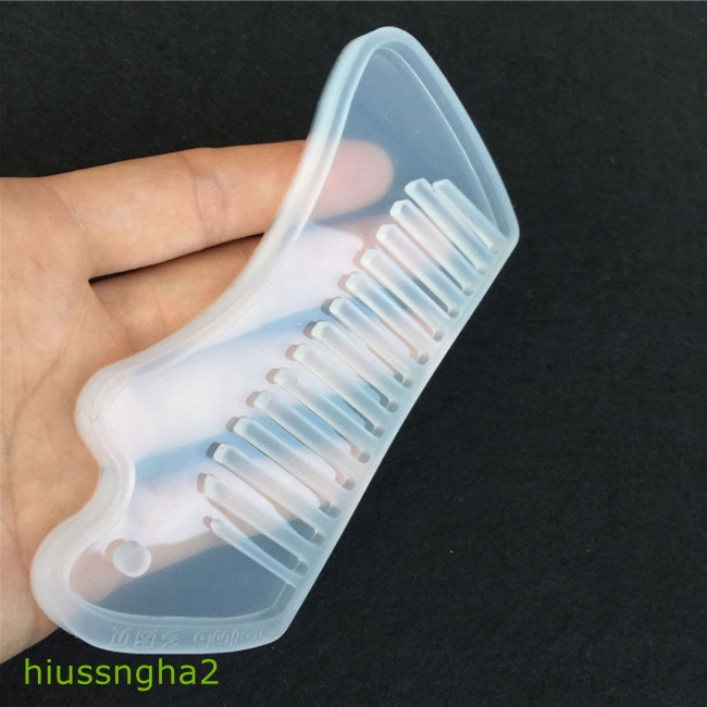 Khuôn chất liệu bằng silicon resin UV epoxy DIY dùng để làm lược
