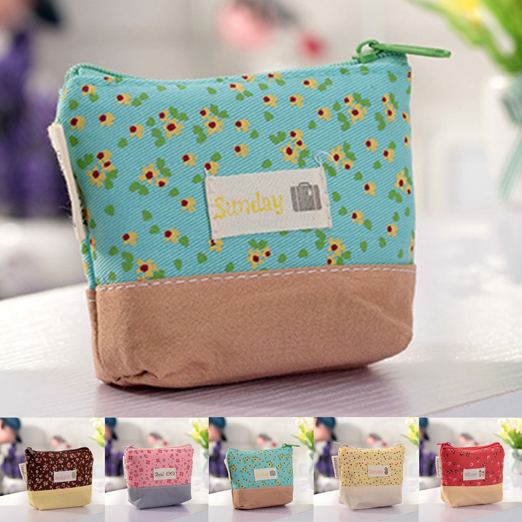 Pencil Case Cute Portable Key Coin Purse Makeup Bag