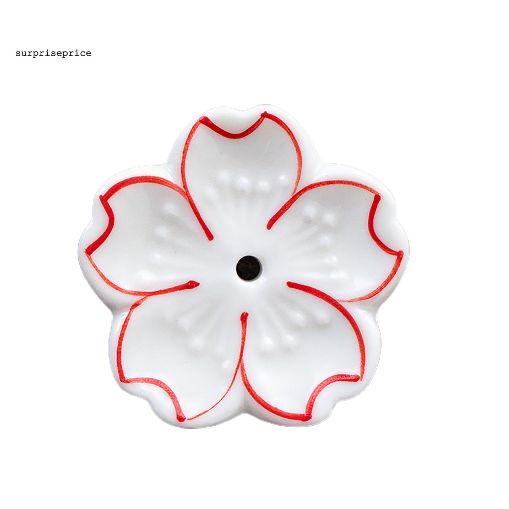 Giá đỡ trầm hương hình nón hoa anh đào nhiều màu sắc