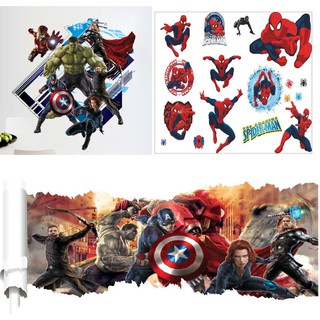 Decal Tranh dán tường Avenger - Biệt đội siêu anh hùng