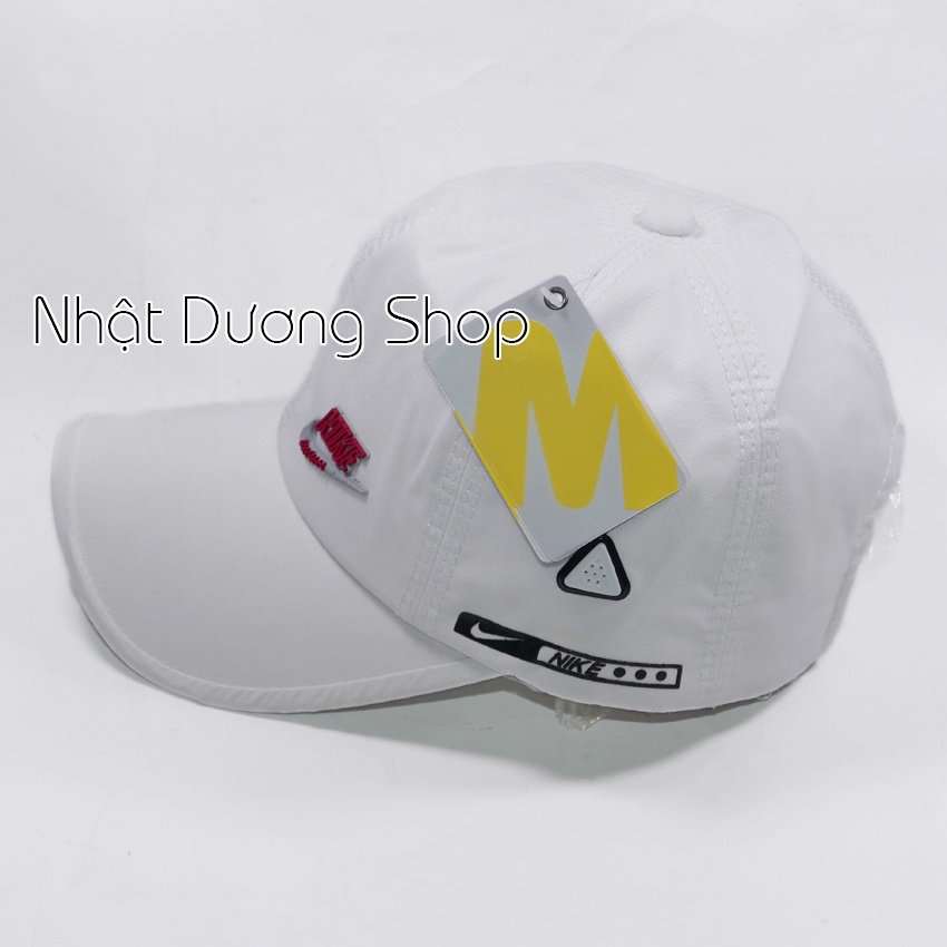 Nón kết cao cấp và hông sò tam giác - Chất liệu vải Kaki bền chắc kết hợp với chữ ép tạo nên sự nổi bật cho người đội