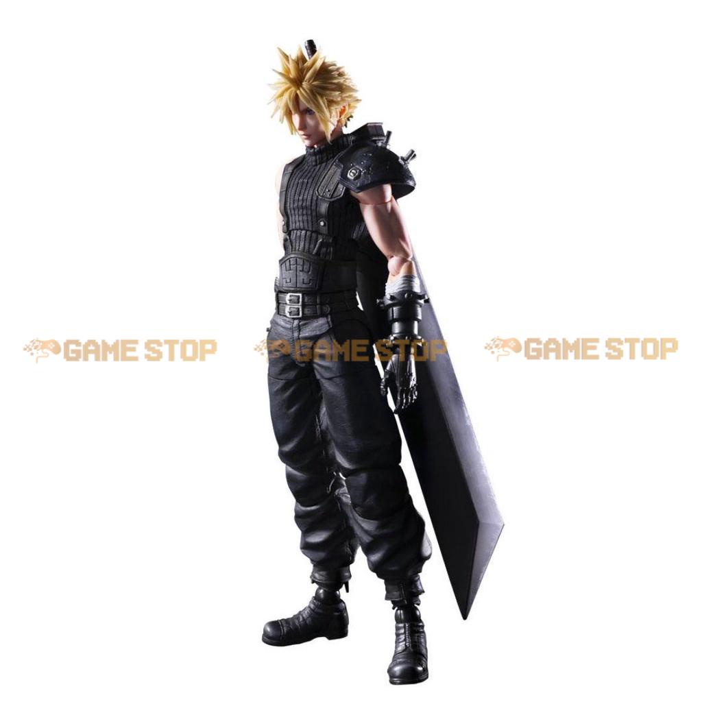 Mô hình tĩnh Final Fantasy VII Remake Cloud Strife 27cm Version 2 Trading Art Figure SQUARE ENIX CHÍNH HÃNG MỸ FF7SE02