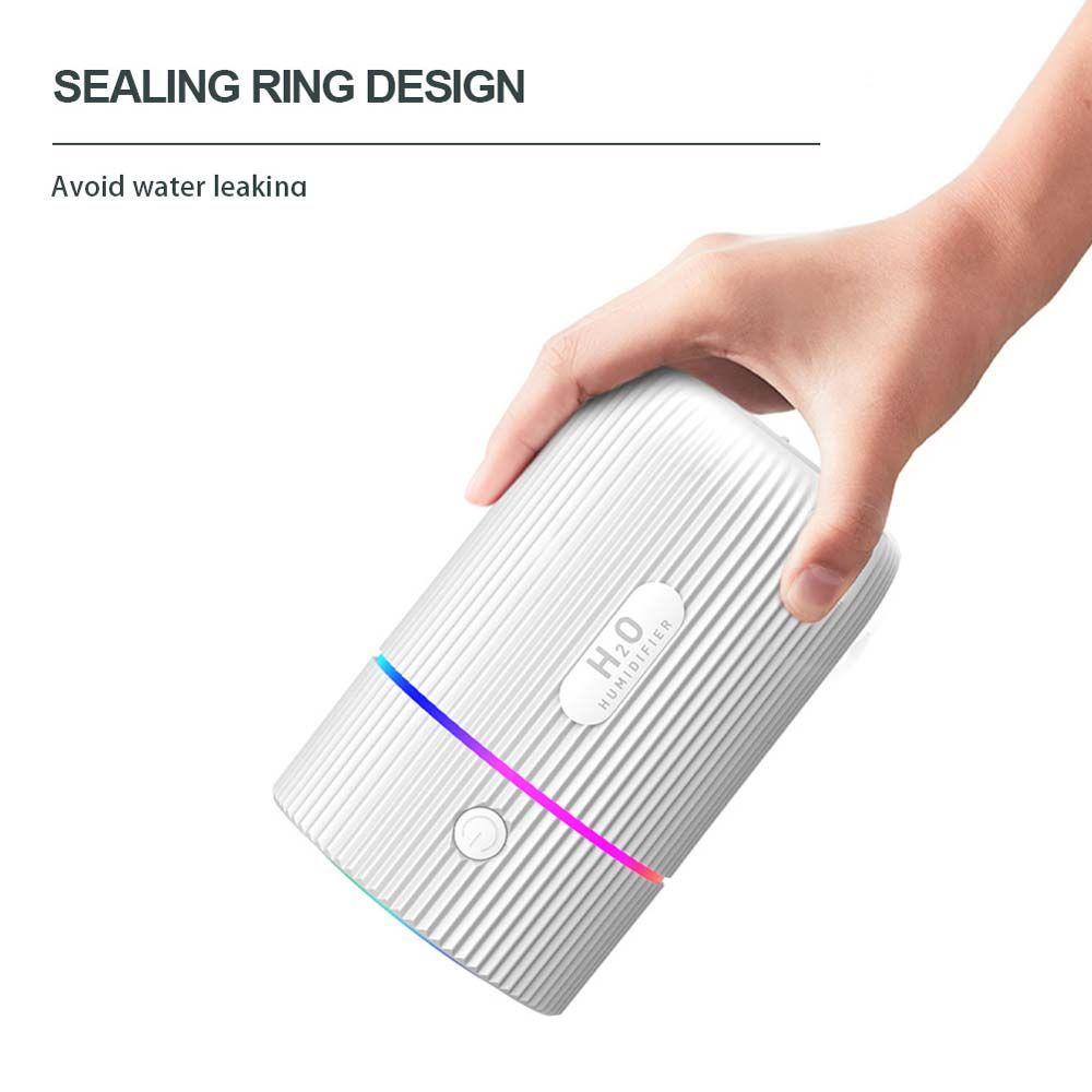 Máy Khuếch Tán Tinh Dầu Làm Ẩm Không Khí Có Đèn LED 2 Chế Độ Cho Xe Hơi / Văn Phòng / Nhà Cửa