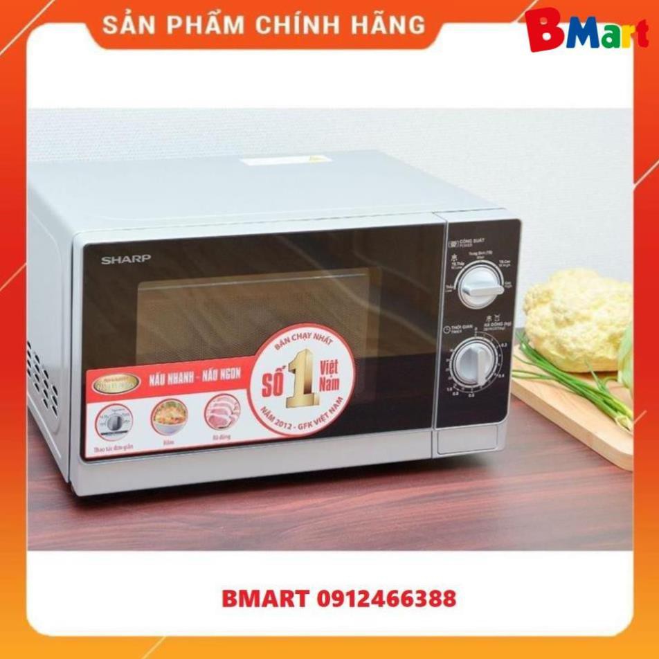 Lò vi sóng Sharp R-205VN-S [ Hàng chính hãng - Bảo hành 12 tháng ]