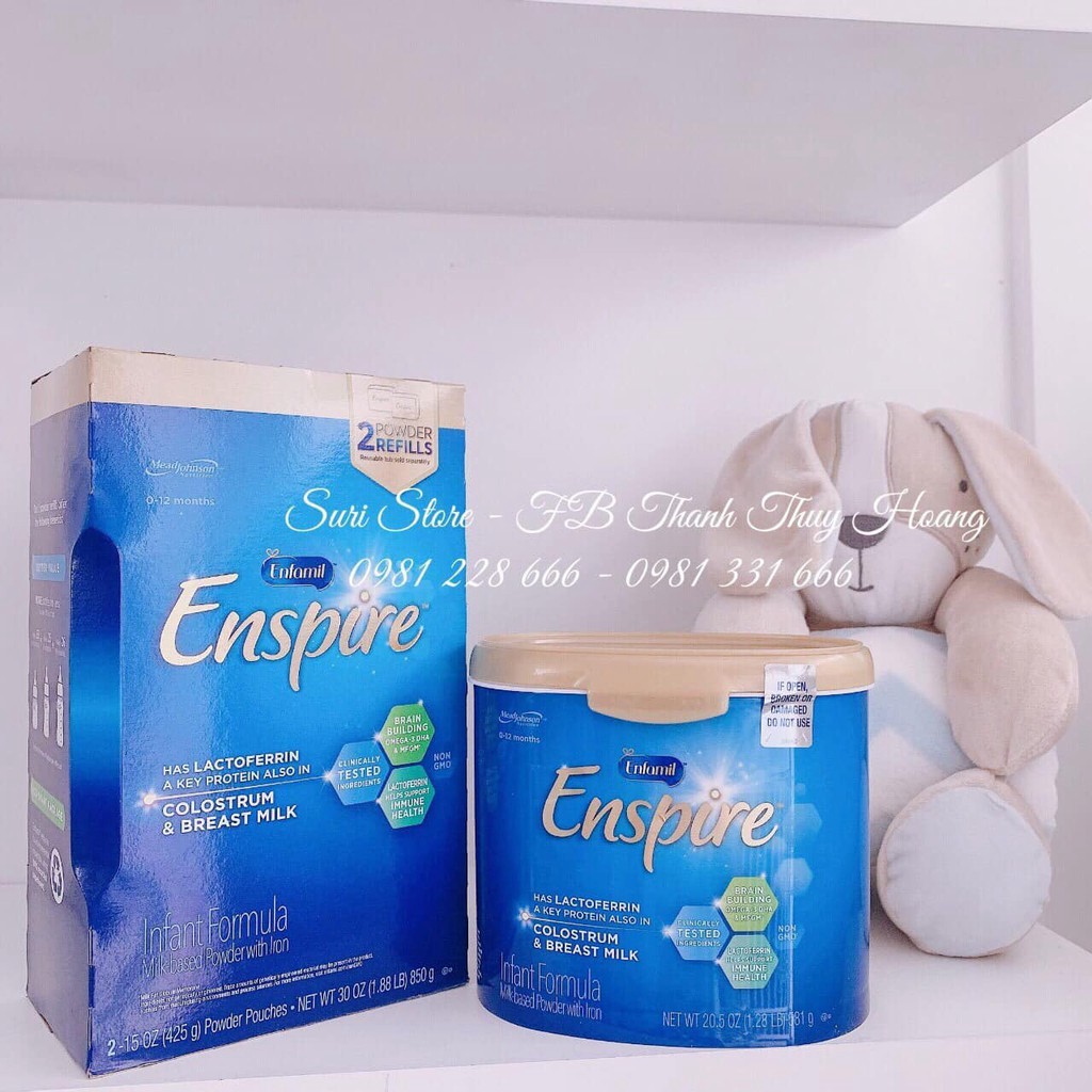 Sữa bột Enfamil Enspire 581g